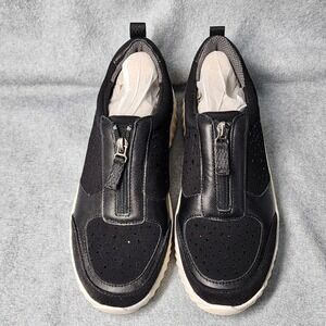 Bzees by LifeStride Shoes Womens Size‎ 8 Zip Slip On Comfort Walking Sneakers